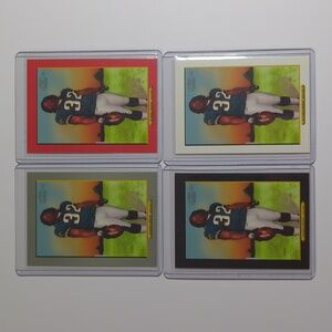 2006 Topps Turkey Red Maurice Jones-Drew rookie football card #225 red white blk